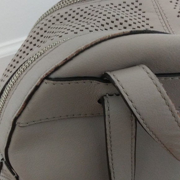 Michael Kors Rhea Medium Perforated Zip Backpack - Picture 12 of 16